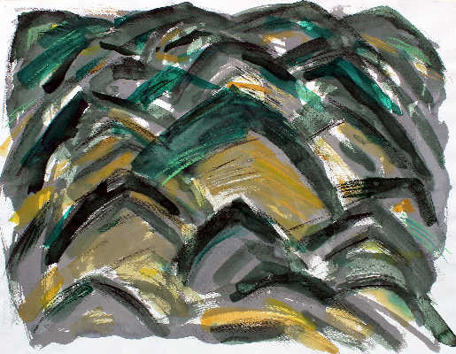 huegelland-rhythmisch-aquarell-farbstifte-50-x-64-cm-1991