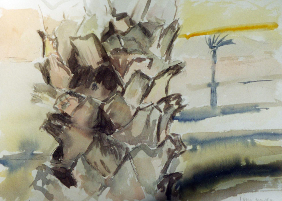palmen-auf-lanzarote-aquarell-1999